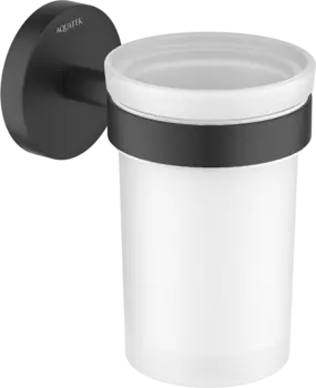 Стакан AQUATEK Европа AQ4104MB черный матовый