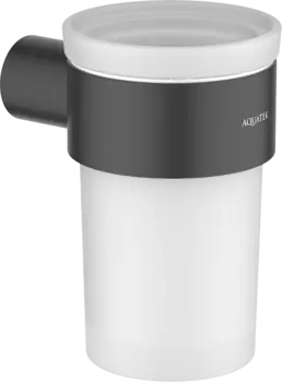 Стакан AQUATEK Лира AQ4427MB матовый черный