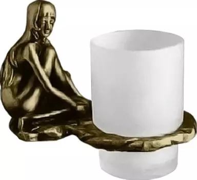 Стакан для зубных щеток Art&Max Juno AM-0714-B бронзовый