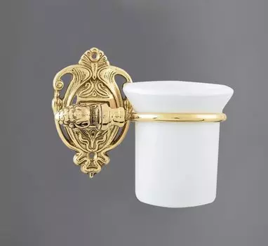 Стакан для зубных щеток Art&max Impero AM-1230-Br бронзовый