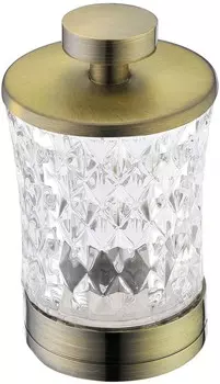 Стакан для ватных дисков Boheme Venturo бронза