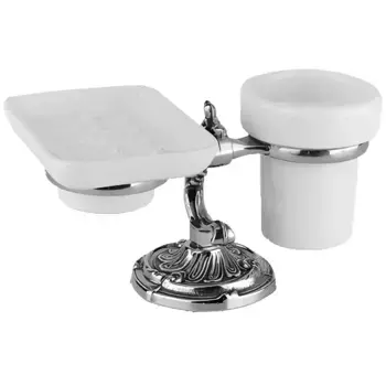 Стакан для щеток Art&max Barocco AM-1789-Cr хром