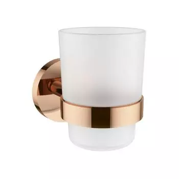 Стакан для зубной щетки Wellsee Finishing Touch розовое золото (182509000)