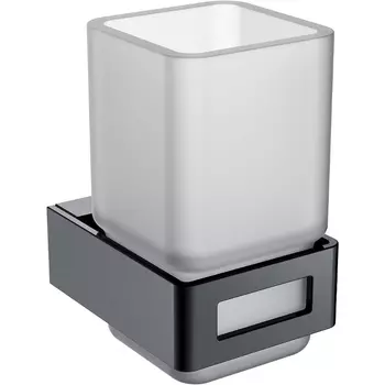 Стакан для зубных щеток Boheme Q темный хром глянцевый