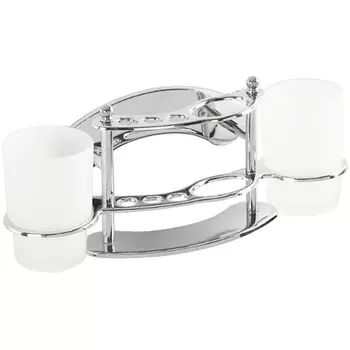 Стакан для зубных щеток Frap хром