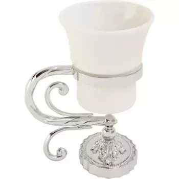 Стакан для зубных щеток настольный Migliore Edera хром глянцевый