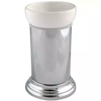 Стакан для зубных щеток настольный Migliore Mirella хром глянцевый