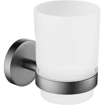 Стакан для зубных щеток Timo Saona черное золото