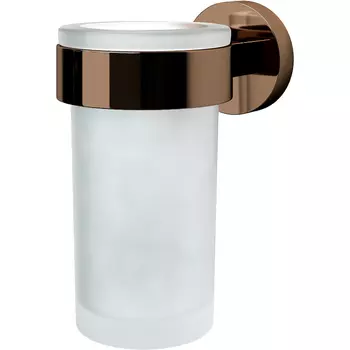 Стакан для зубных щеток WasserKRAFT Asphe розовое золото