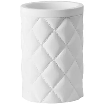 Стакан для зубных щеток WasserKRAFT Havel белый