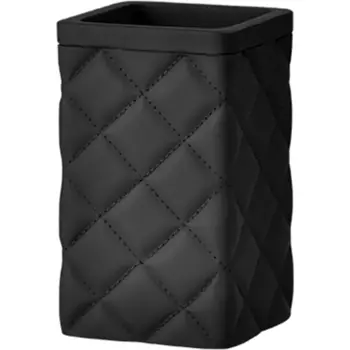 Стакан для зубных щеток WasserKRAFT Mosel черный матовый