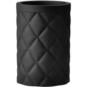 Стакан для зубных щеток WasserKRAFT Never черный