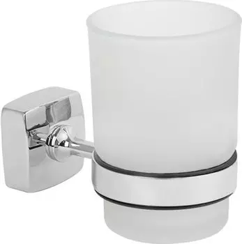 Стакан для зубных щеток подвесной Fixsen Kvadro хром