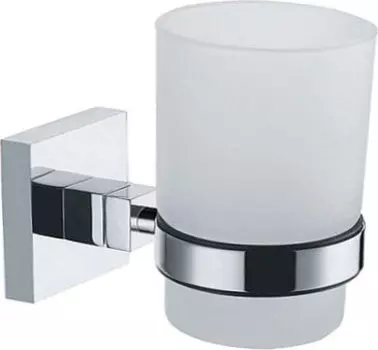 Стакан для зубных щеток подвесной Fixsen Metra хром