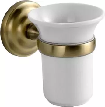 Стакан для зубных щеток подвесной Fixsen Retro бронза, античная латунь