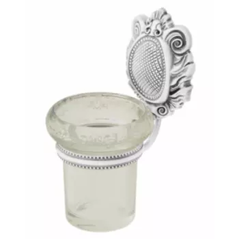 Стакан для зубных щеток подвесной Migliore Cleopatra хром глянцевый