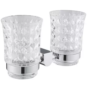 Стакан Rose RG17 RG1722 двойной, хром