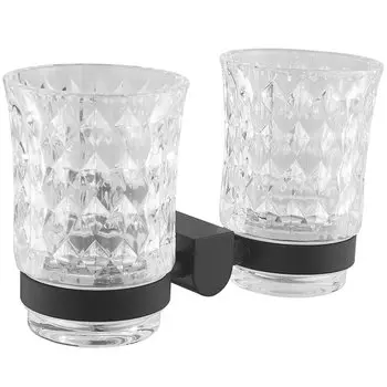 Стакан Rose RG17H RG1722H двойной, черный