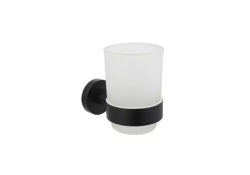 Стакан AQUATEK Вега AQ4004MB матовый черный