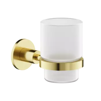 Стакан Sancos Base SC9030BG брашированное золото, PVD покрытие