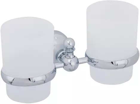 Стакан Veragio Gialetta VR.GIL-6442.CR двойной, хром