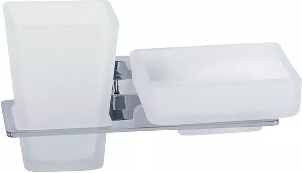 Стакан Veragio Ramba VR.RMB-4943.CR с мыльницей