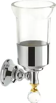 Стакан Webert Karenina КА500301017 хром-золото