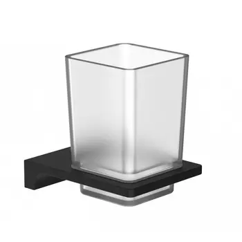 Стакан Wonzon & Woghand WW-9121-BL черный матовый