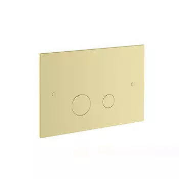 STELLA 3820 Клавиша смыва для унитаза, двойная, для инсталляций Geberit Sigma UP320 и UP720, цвет Gold