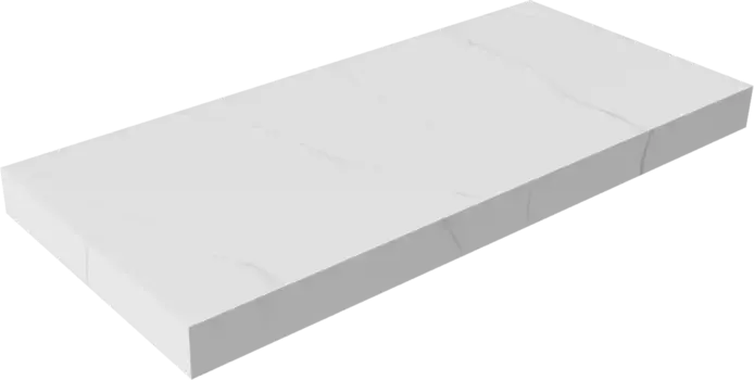 Столешница в ванную под раковину Armadi Art Flat Calacatta 100