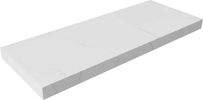 Столешница в ванную под раковину Armadi Art Flat Calacatta 120