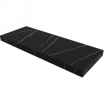 Столешница в ванную под раковину Armadi Art Flat Nero Marquina 120
