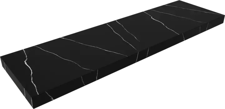 Столешница в ванную под раковину Armadi Art Flat Nero Marquina 160