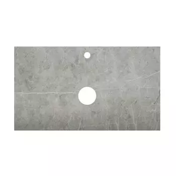 Столешница BelBagno 80х46 серый глянцевый мрамор (KEP-80-MGL)