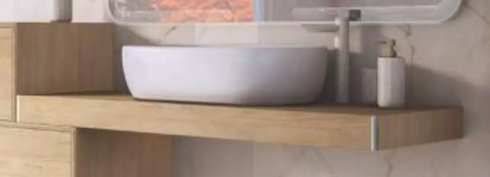 Столешница Cezares Tavolone 120х43 светлое дерево