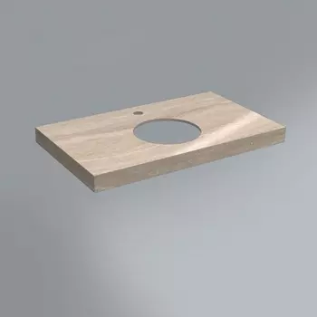 (Столешница) Керамическое спец. изделие декоративное 47,8х79,8 Риальто ПЕСОЧНЫЙ лаппатированный