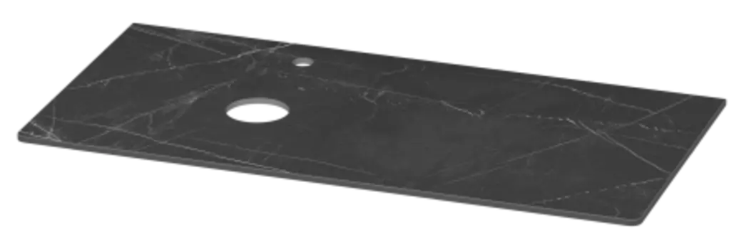 Столешница Misty Роял 100 черная матовая