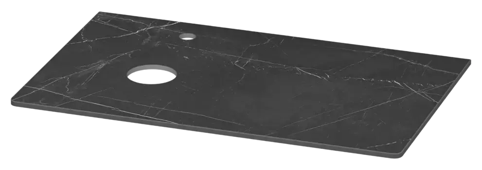 Столешница Misty Роял 80 черная матовая