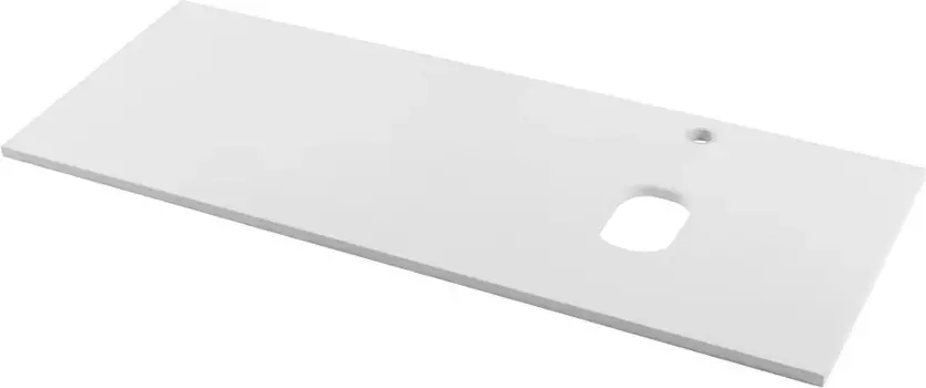 Столешница под раковину BelBagno 120 R белый матовый