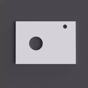 Столешница в ванную под раковину Grossman Флай 60 белая