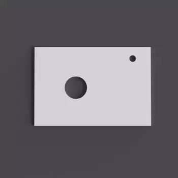 Столешница в ванную под раковину Grossman Флай 70 белая