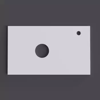 Столешница в ванную под раковину Grossman Флай 80 белая