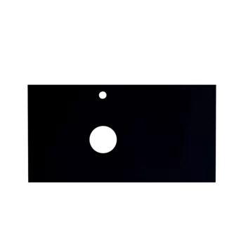 Столешница в ванную под раковину Grossman 90 черная матовая