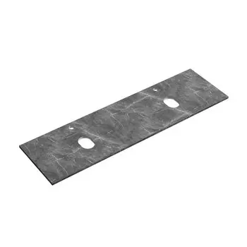 Столешница в ванную под раковину, из керамогранита Sancos Black Sky 160х46 c отверстием под смеситель TT160A1X