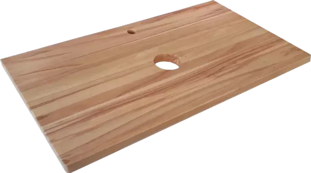 Столешница в ванную под раковину Jorno Wood 100, светлое дерево