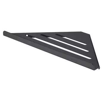 Полка угловая Swedbe Attribut черная матовая