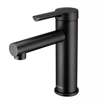 Смеситель для раковины Swedbe Diana 1010B черный матовый