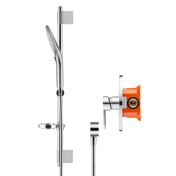 Душевой набор Swedbe Platta хром глянцевый