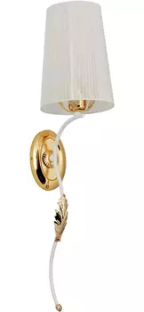 Светильник Boheme Imperiale золотой с белым абажуром