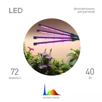 Светильник для растений Эра FITO-40W-АLED-Ra -USB Б0068290